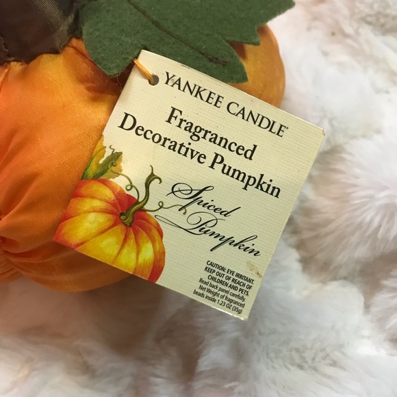 2012 Yankee Candle Fragranced Decorative Pumpkin Spiced - Picture 4 of 9
